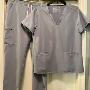 Figs scrub set, Blue, sz M, MP pant